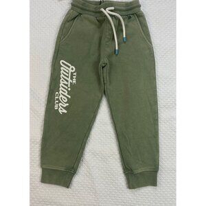 Feathers 4 Arrow Jogger Pants Boys Size 4T Sage The Outsiders Club Drawstring